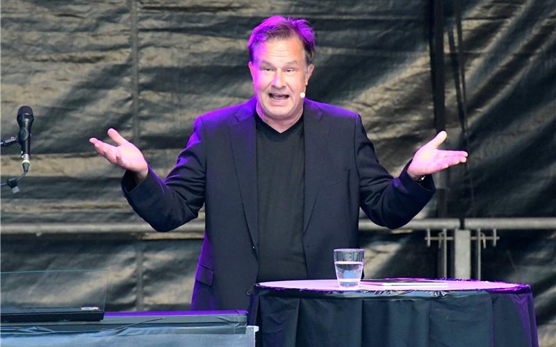 Verlosung für Auftritt von Lars Reichow in Herrenberg Lars Reichow tritt erneut bei den „Sommerfarben“ auf. GB-Foto (Archiv): Holom