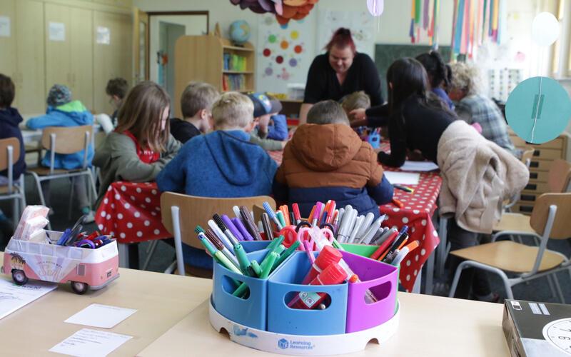 122 angehende Grundschüler haben in Gäufelden ab kommendem Schuljahr einen Rechtsanspruch auf Ganztagsbetreuung. GB-Symbolfoto: Bäuerle