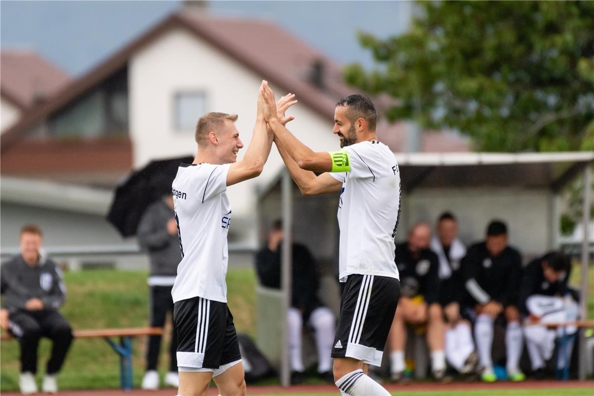 15 Besim Ramadani (FC Gaertringen), GER, Fussball, Landesliga, Spvgg. Trossingen...