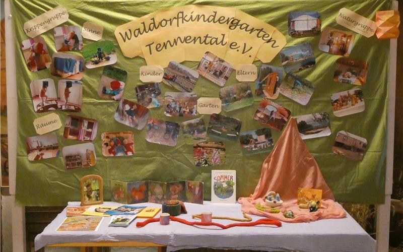 „Kindertante Emma“ als stehender Begriff 30 Betreuungsplätze finden sich im Waldorfkindergarten.