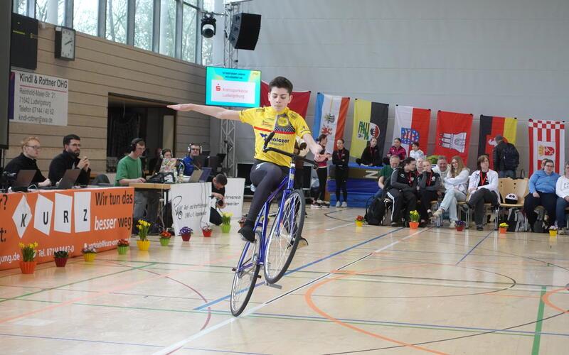 Aaron Klär war mit seinem Auftritt nicht zufrieden. GB-Foto: Klär