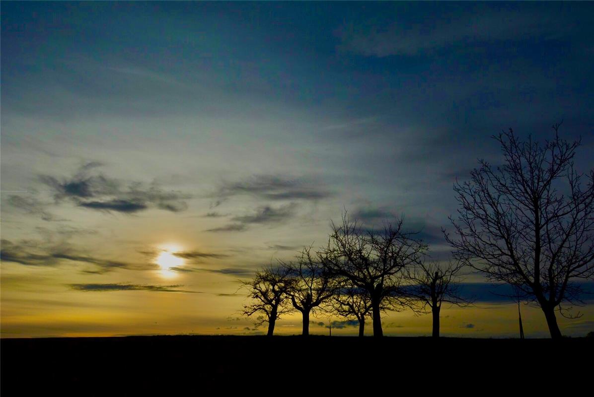 Abendlichtstimmung...  Von Eckbert Kaiser aus Hailfingen. 