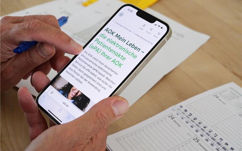 Ärzte, Apotheken, Krankenhäuser und Patienten selbst sollen durch die ePA umfassend über die Gesundheitsdaten der Versicherten informiert sein. Die Idee dahinter ist die Schaffung von Transparenz und besserer Kommunikation.  GB-Foto: gb