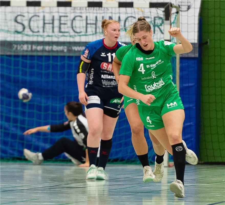 Alena Breiding (SG 09 Kirchhof #04),  SG H2Ku Herrenberg vs. SG 09 Kirchhof, Han...