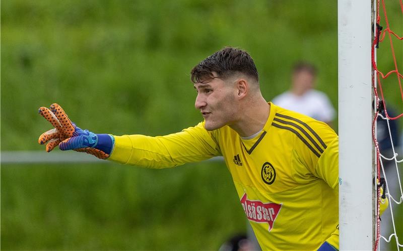„Er war unser Fels in der Brandung“ Alexander Bachmann: „Ich will mein Spiel immer weiterentwickeln und ein noch besserer Torwart werden.“GB-Foto: Drofitsch/Eibner