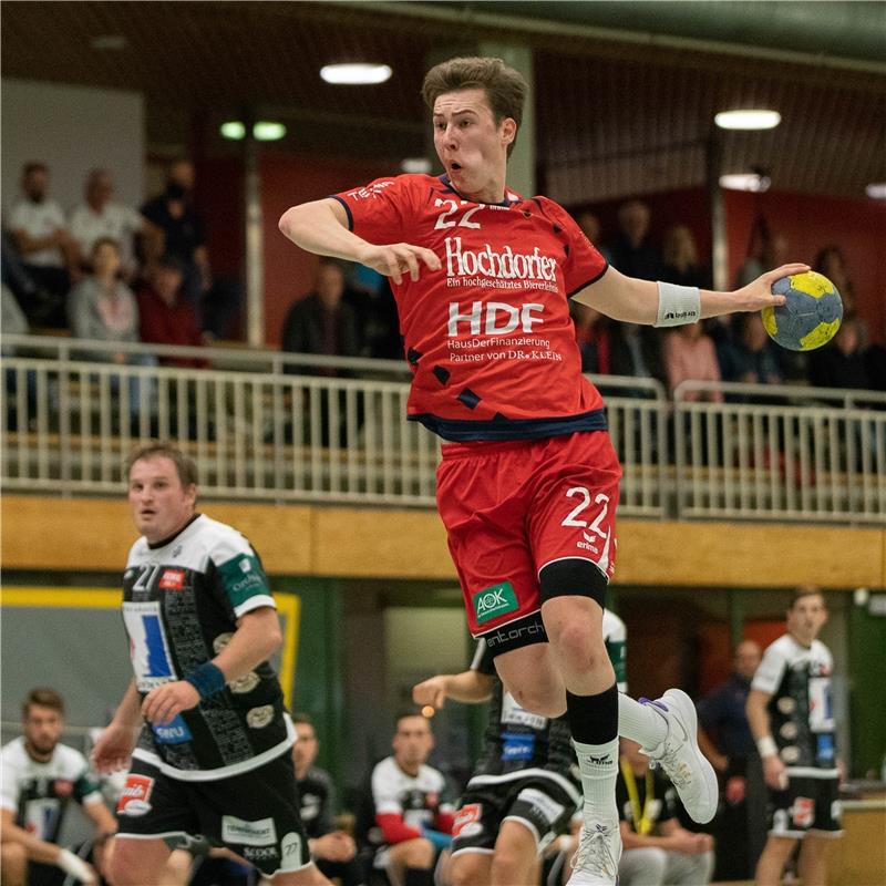 Alexander Zuern (SG H2Ku Herrenberg #22), SG H2Ku Herrenberg - TSG Soeflingen, H...