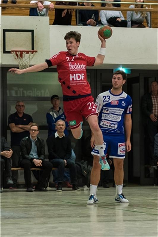 Alexander Zuern (SG H2Ku Herrenberg #22)h, TV Weilstetten vs. SG H2Ku Herrenberg...