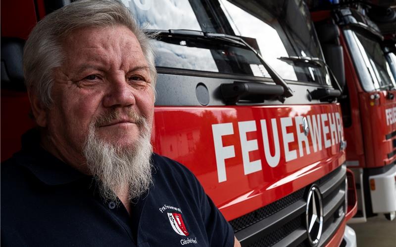 Alfred Schittenhelm ist Leiter der Altersabteilung der Feuerwehr und seit 2021 wieder in der Einsatzabteilung aktiv. GB-Foto: Schmidt