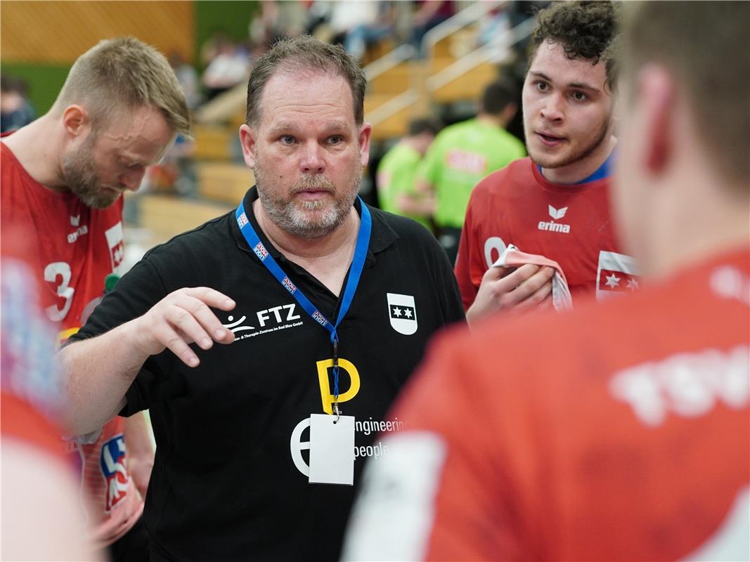 Almir Mekic (TSV Blaustein, Trainer)  SG H2Ku Herrenberg - TSV Blaustein, Handba...