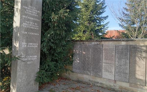 Am Gärtringer Ehrenmal beginnt die Gedenkfeier am Sonntag um 11.30 Uhr. GB-Foto: gb