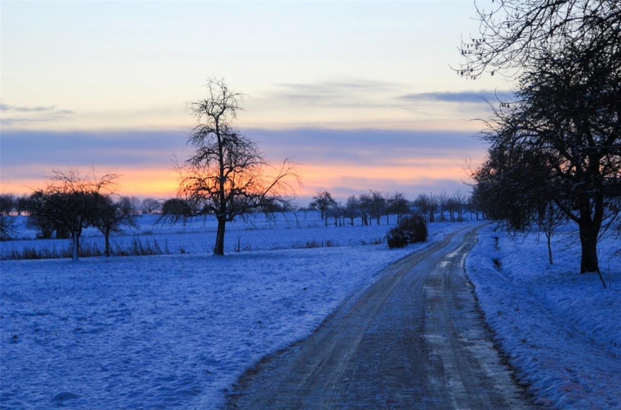 Am frühen, kalten, schönen Morgen...  Von Natalie Politz aus Hildrizhausen.