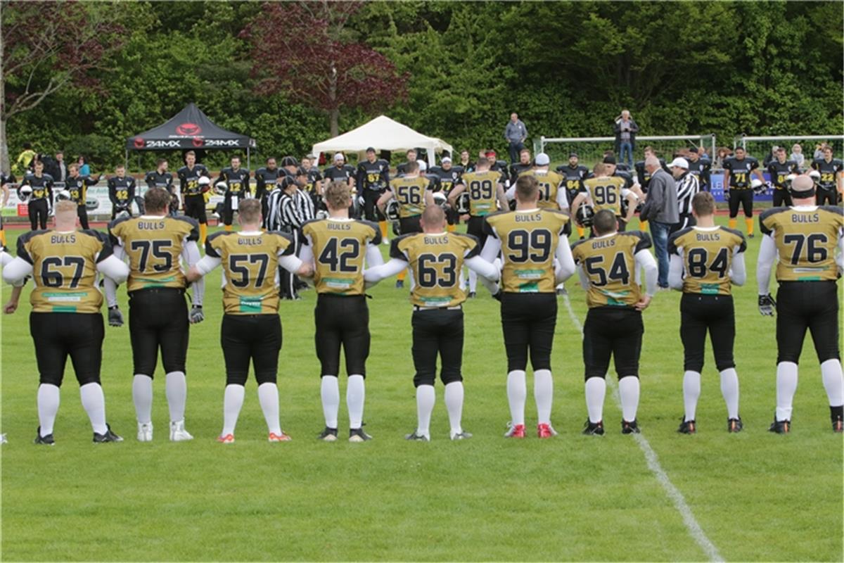 American Football Bondorf Bulls gegen Dornhan am 11.5.2019 Bäuerle