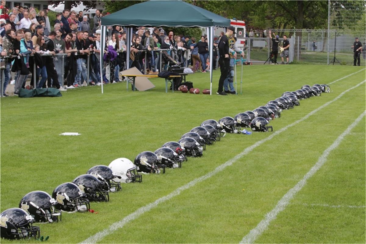 American Football Bondorf Bulls gegen Dornhan am 11.5.2019 Bäuerle