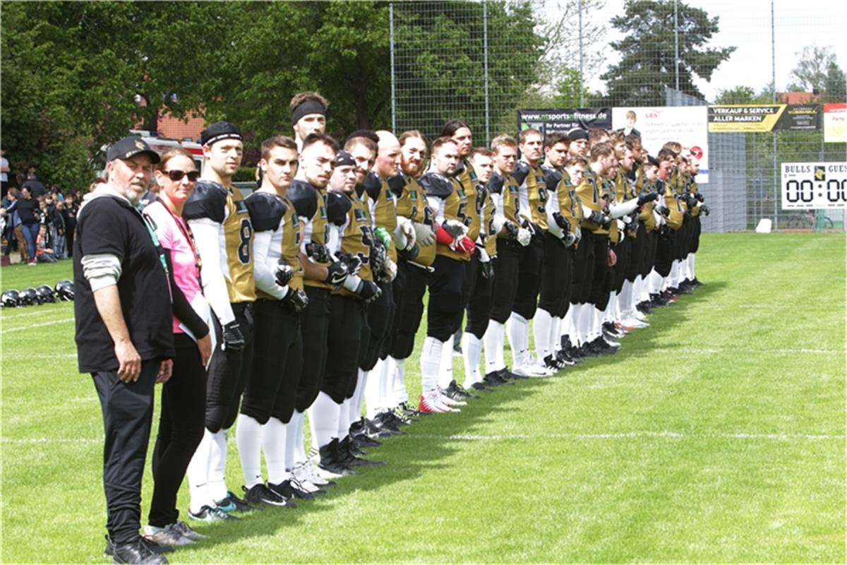 American Football Bondorf Bulls gegen Dornhan am 11.5.2019 Bäuerle