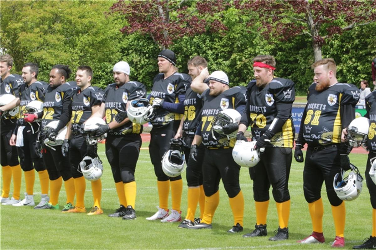 American Football Bondorf Bulls gegen Dornhan am 11.5.2019 Bäuerle