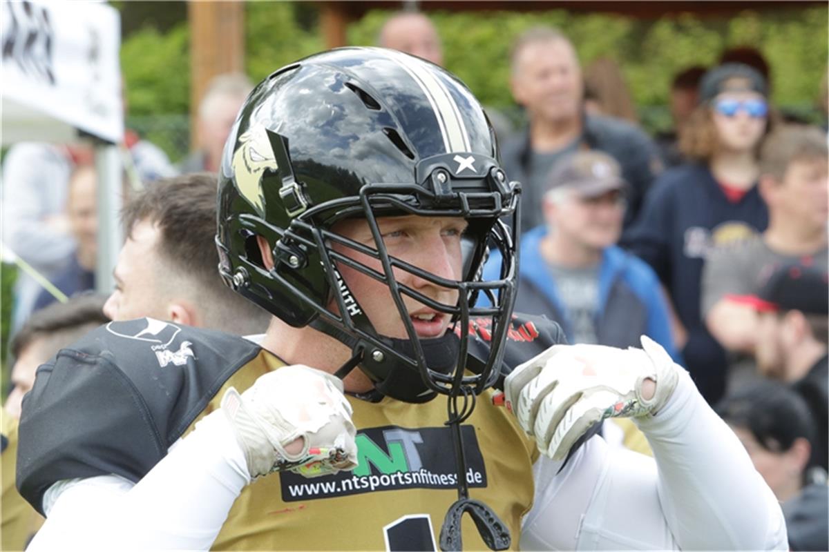 American Football Bondorf Bulls gegen Dornhan am 11.5.2019 Bäuerle