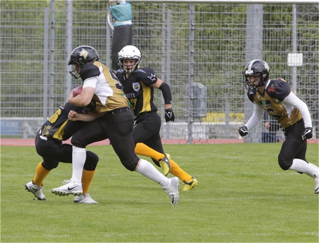 American Football Bondorf Bulls gegen Dornhan am 11.5.2019 Bäuerle