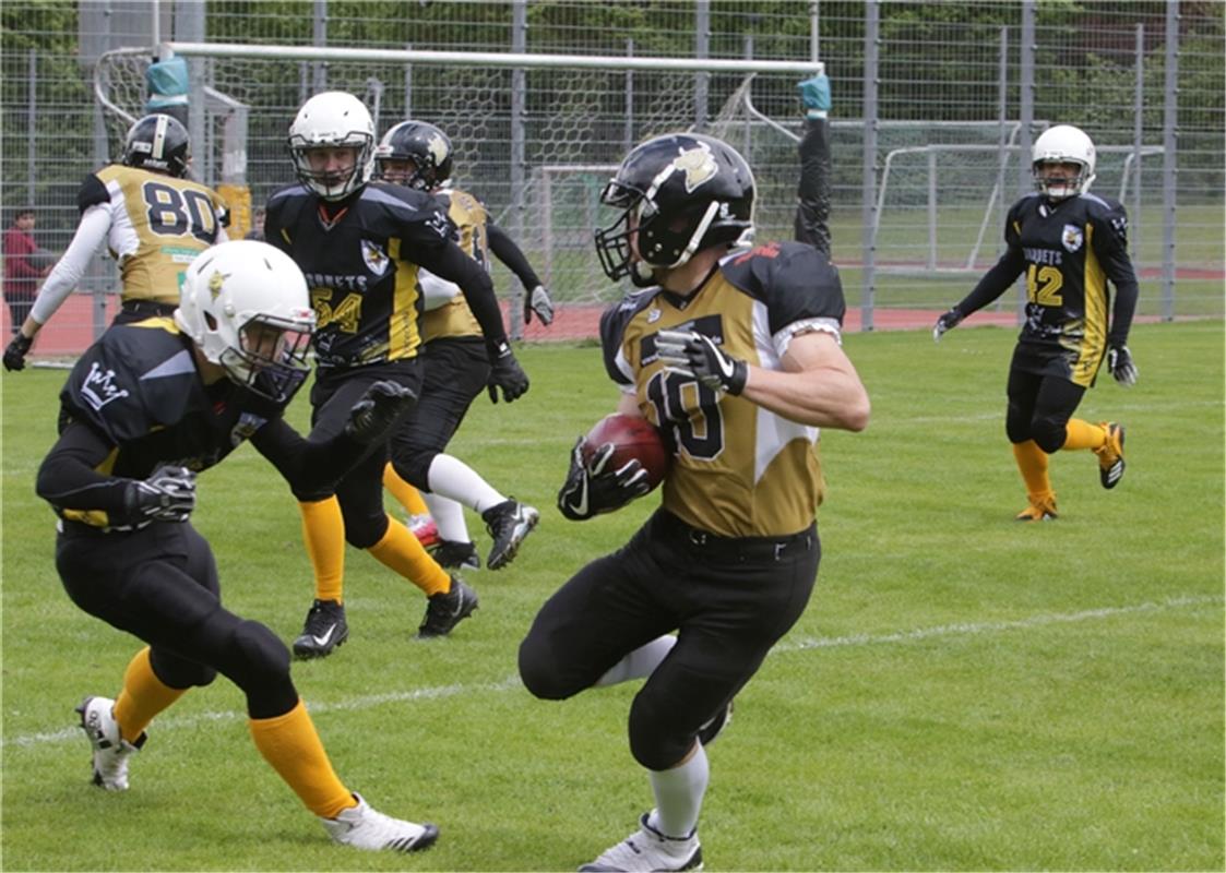 American Football Bondorf Bulls gegen Dornhan am 11.5.2019 Bäuerle