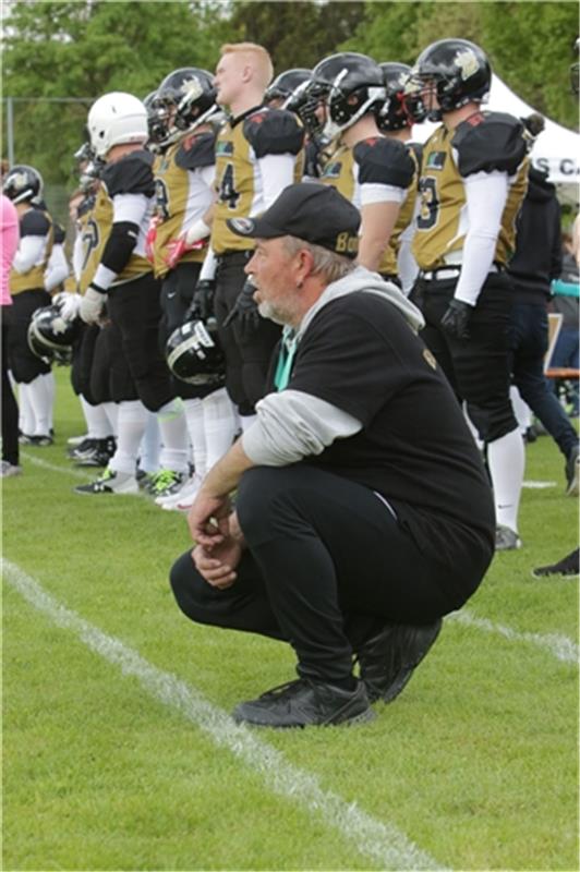 American Football Bondorf Bulls gegen Dornhan am 11.5.2019 Bäuerle