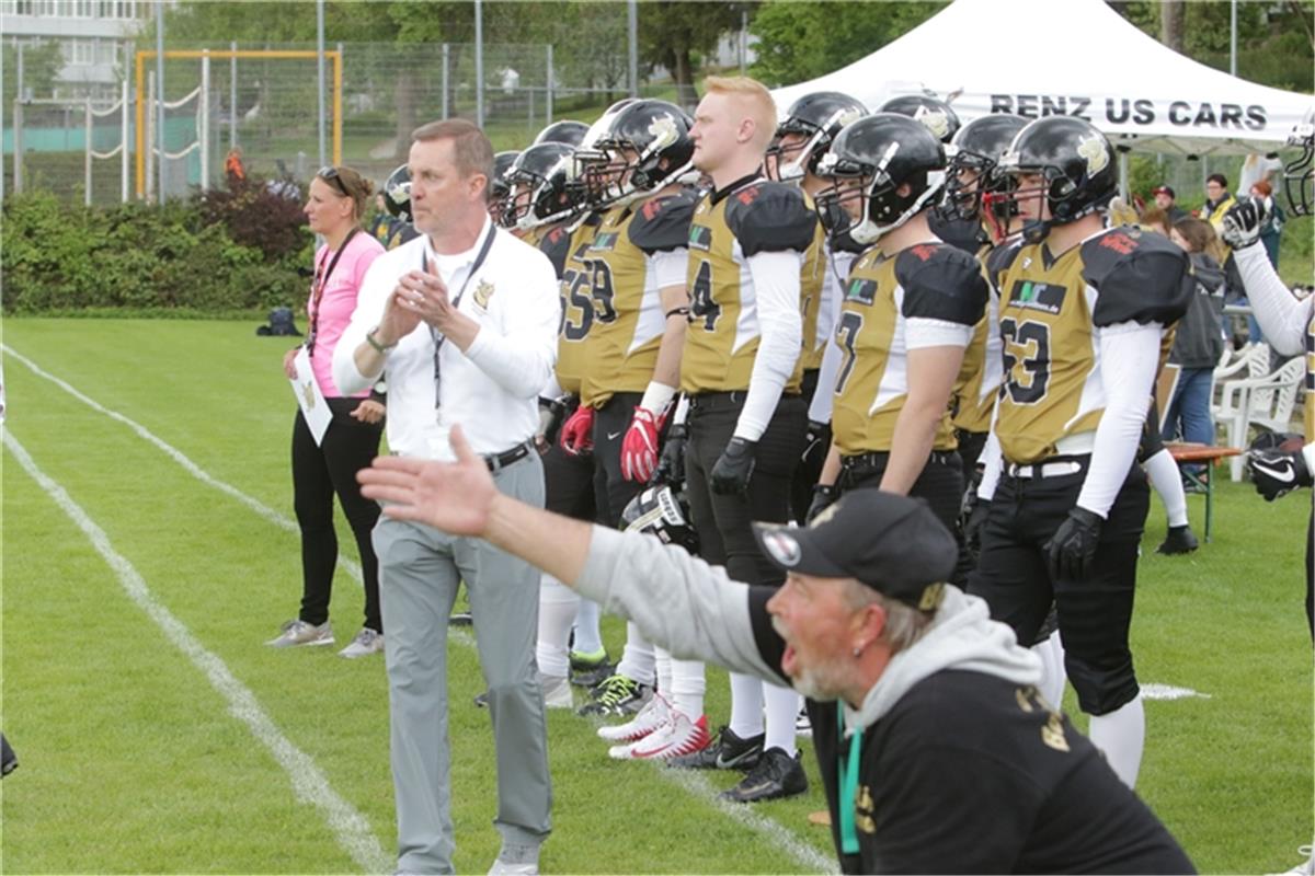 American Football Bondorf Bulls gegen Dornhan am 11.5.2019 Bäuerle