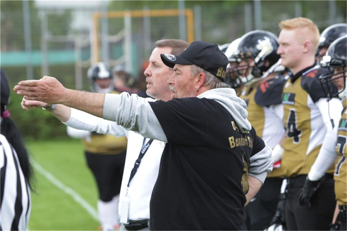 American Football Bondorf Bulls gegen Dornhan am 11.5.2019 Bäuerle