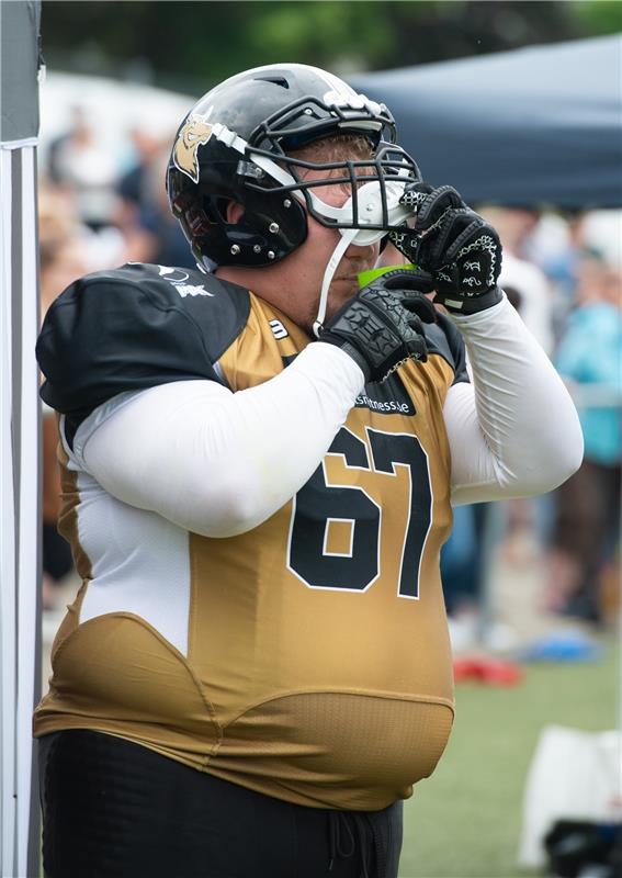 American Football Bondorf Bulls gegen Konstanz Pirates  6 /2019 Foto: Schmidt