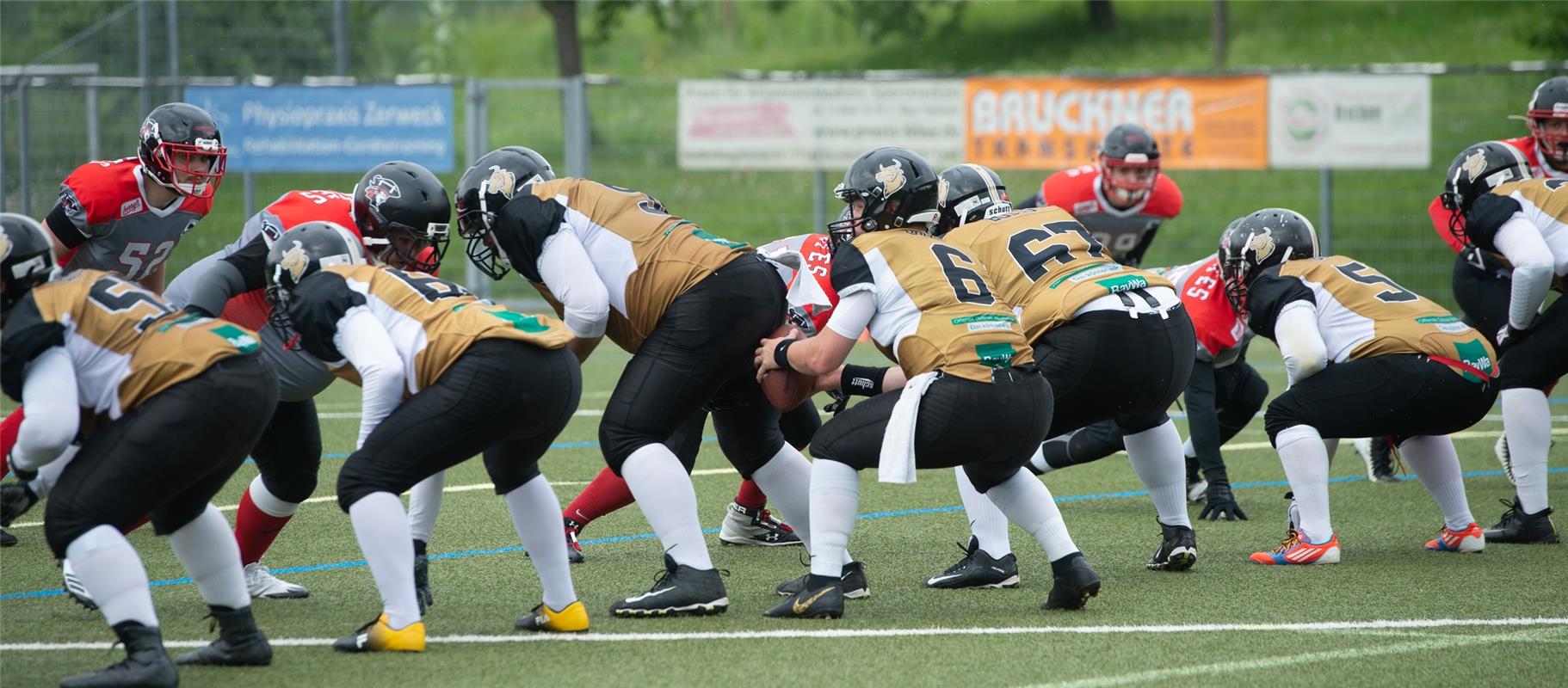 American Football Bondorf Bulls gegen Konstanz Pirates  6 /2019 Foto: Schmidt