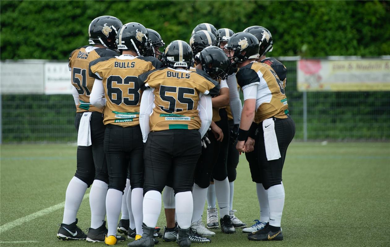 American Football Bondorf Bulls gegen Konstanz Pirates  6 /2019 Foto: Schmidt