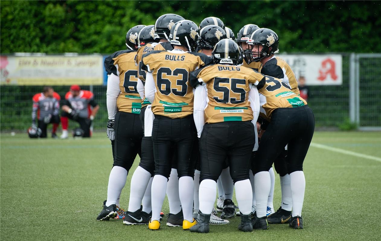 American Football Bondorf Bulls gegen Konstanz Pirates  6 /2019 Foto: Schmidt