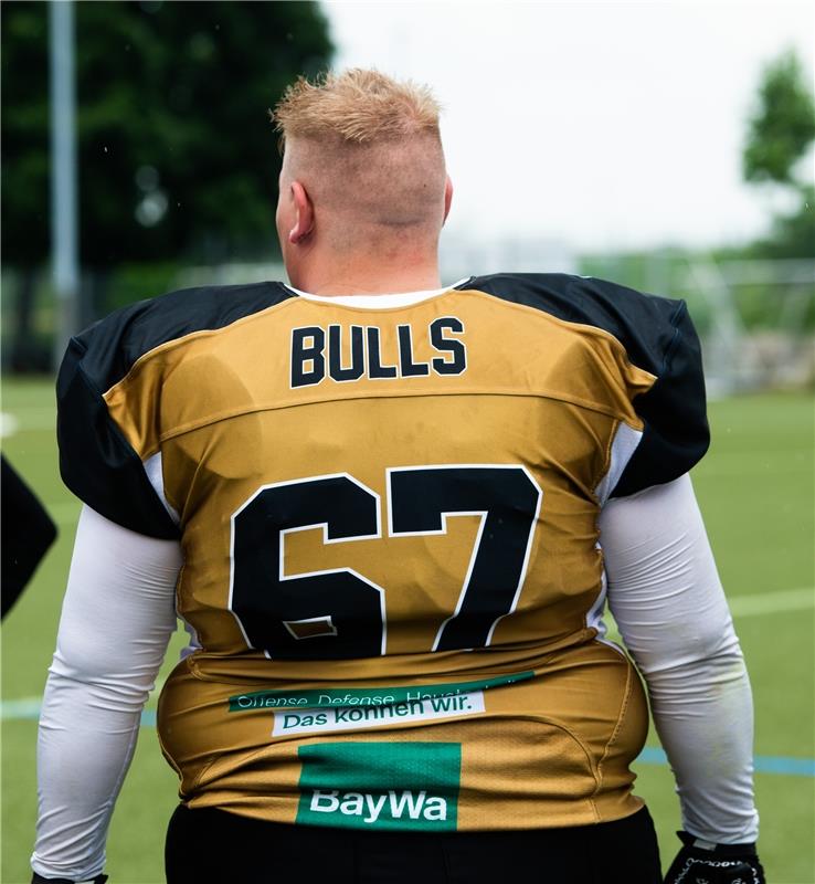 American Football Bondorf Bulls gegen Konstanz Pirates  6 /2019 Foto: Schmidt