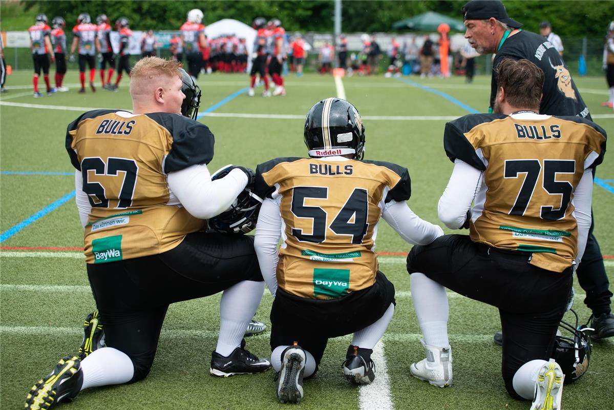 American Football Bondorf Bulls gegen Konstanz Pirates  6 /2019 Foto: Schmidt