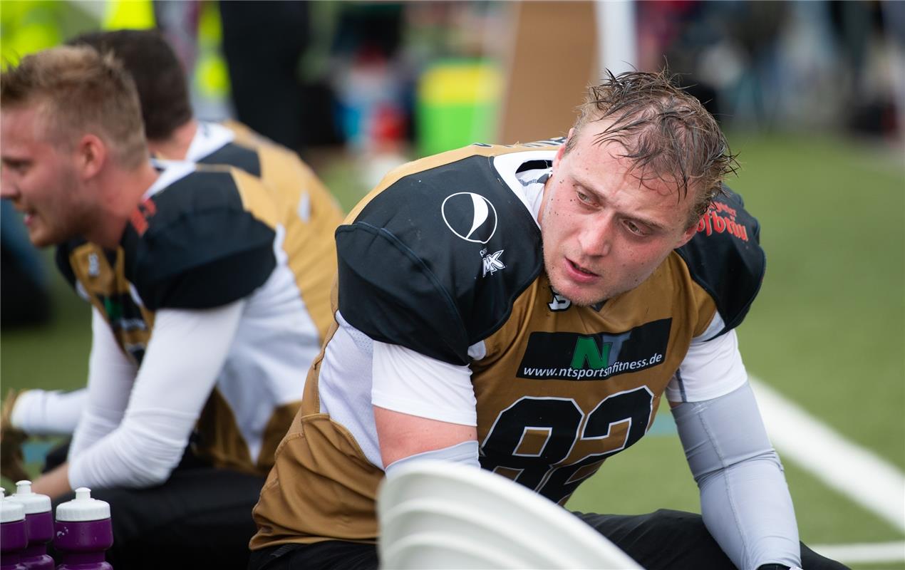 American Football Bondorf Bulls gegen Konstanz Pirates  6 /2019 Foto: Schmidt