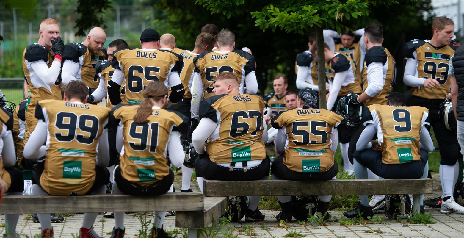 American Football Bondorf Bulls gegen Konstanz Pirates  6 /2019 Foto: Schmidt