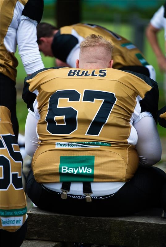 American Football Bondorf Bulls gegen Konstanz Pirates  6 /2019 Foto: Schmidt