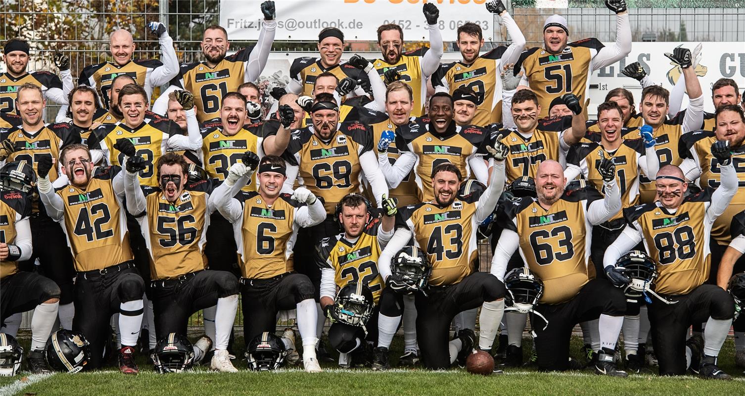 American Football  Endspiel der Kreisliga, Bondorf Bulls gegen Backnang Wolverin...