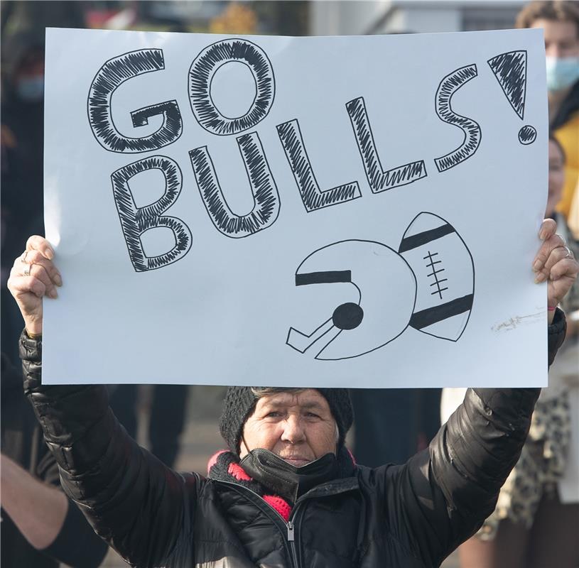 American Football  Endspiel der Kreisliga, Bondorf Bulls gegen Backnang Wolverin...