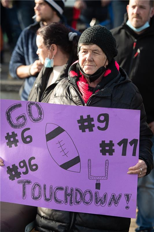 American Football  Endspiel der Kreisliga, Bondorf Bulls gegen Backnang Wolverin...