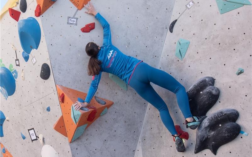An der Außenboulderwand im Rox kann ebenfalls geklettert werden.GB-Foto (Archiv): Vecsey