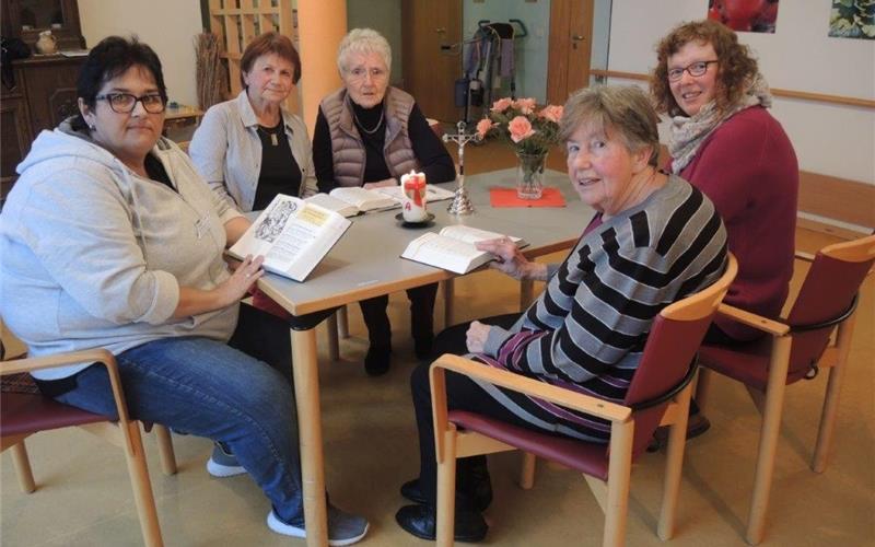 Andachten im Samariterstift Gärtringen sind sehr beliebt Andachten im Samariterstift Gärtringen sind sehr beliebt