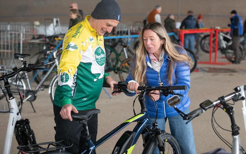 Andreas Morlok vom Organisationsteam war ein fachkundiger Berater. GB-Foto: Schmidt