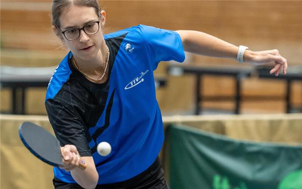 Ann-Katrin Ziegler überzeugte mit einer taktischen Meisterleistung.GB-Foto: Vecsey