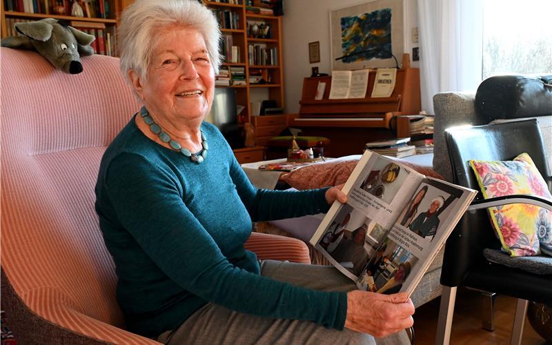 Annemarie Gocke war lange aktiv in der Frauengeschichtswerkstatt in Herrenberg. GB-Foto: Holom