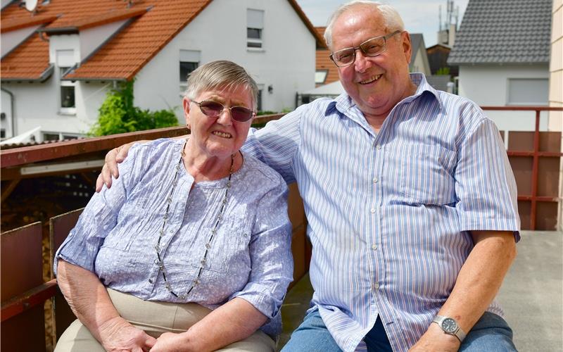 Annerose und Heinz Berner feiern heute goldene Hochzeit GB-Foto:Holom