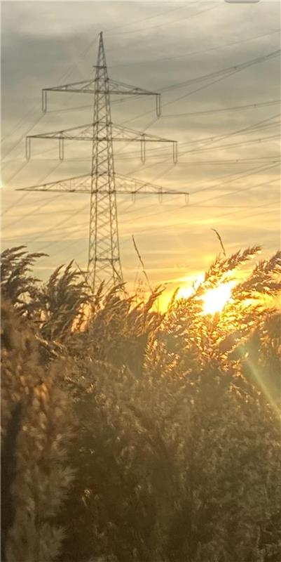 Atomstrom aus Frankreich.  Von Rainer Bruckner aus Herrenberg-Kuppingen.