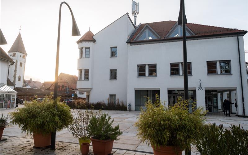 Auch Pflanzen tragen zur Aufwertung der Ortsmitte bei. GB-Foto: Schmidt