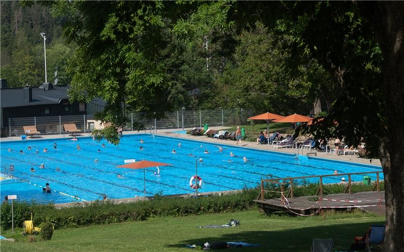 Auch das Gärtringer Freibad ist von Einbrechern heimgesucht worden. GB-Foto (Archiv): Schmidt