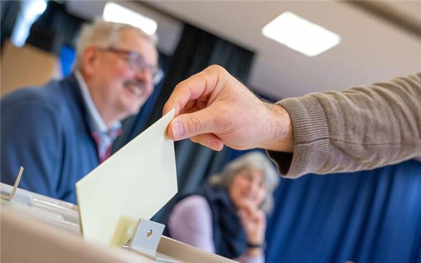 Auch in Gültstein – hier im Wahllkokal Grundschule - konnten Bürgerinnen und Bürger ihre Stimme zur Landtagswahl abgeben.GB-Foto: Vecsey