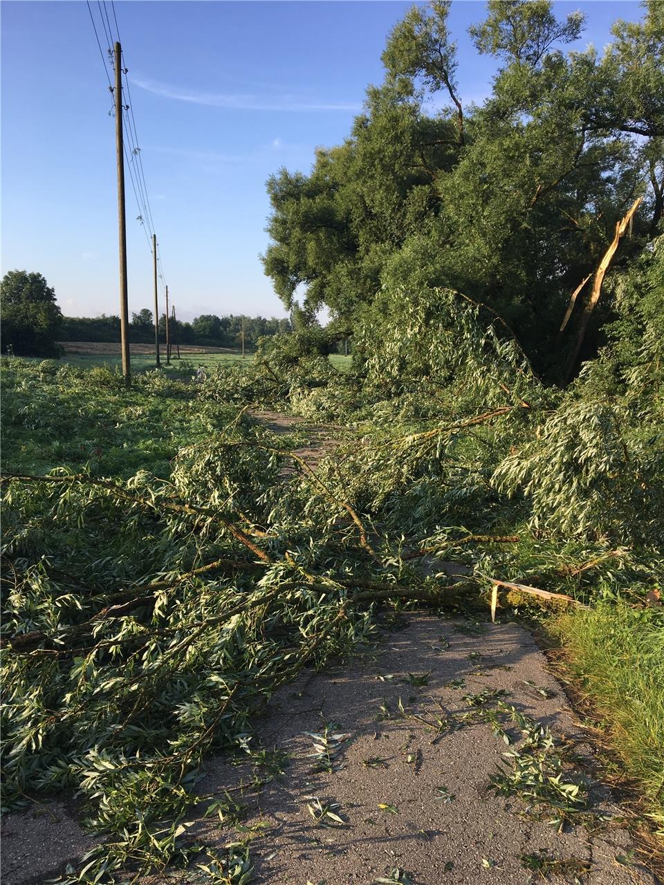 Auch in Gültstein wütete das Unwetter