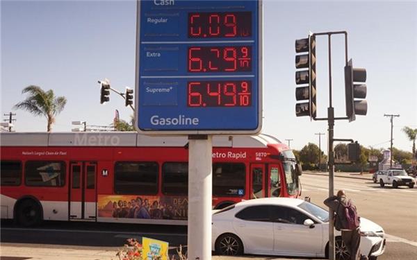 Auch in den USA sind die Benzinpreise gestiegen. Foto: Xinhua/dpa
