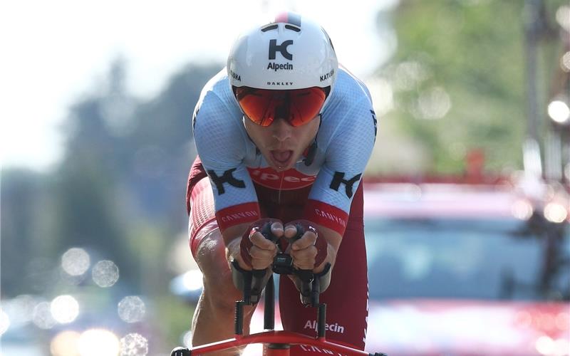 Auf Stars wie Tony Martin (hier noch im Trikot von Katusha Alpecin) müssen die Fans im Gäu bis ins kommende Jahr warten GB-Foto (Archiv): Weiss/Eibner